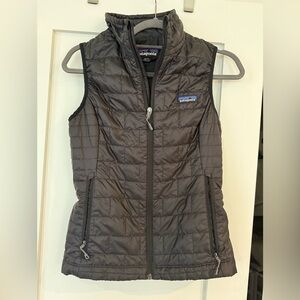 Patagonia Nano Puff Black Quilted Vest - XS